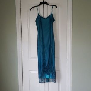 Teal dress